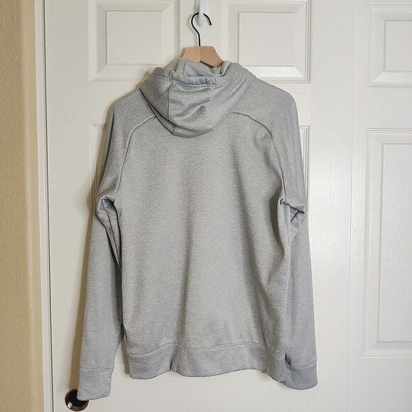 Men's Adidas pullover logo hoodie sz M - Picture 2 of 7